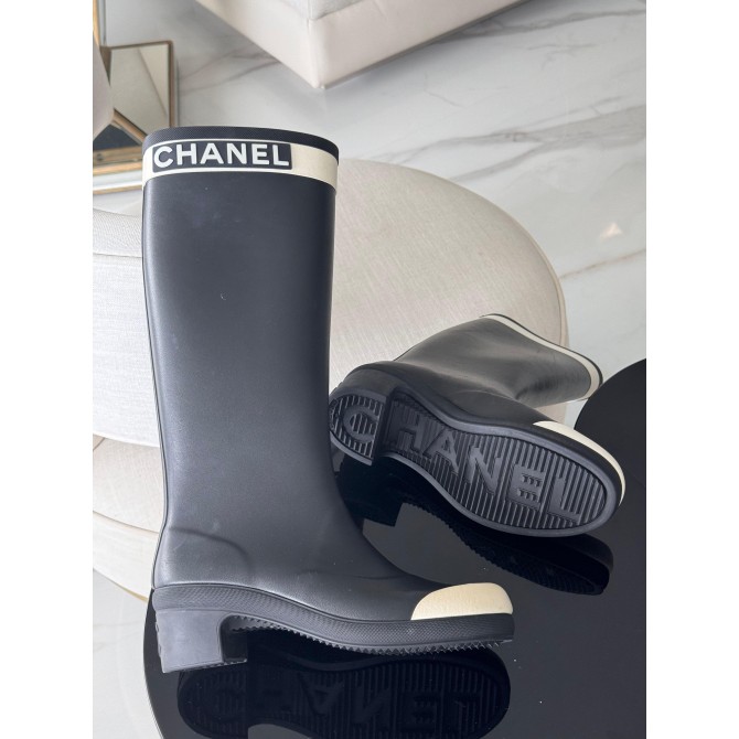 Bota de borracha Chanel